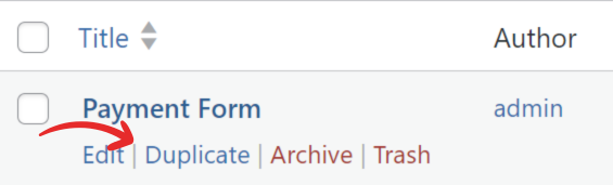 Duplicate an existing form screenshot 2