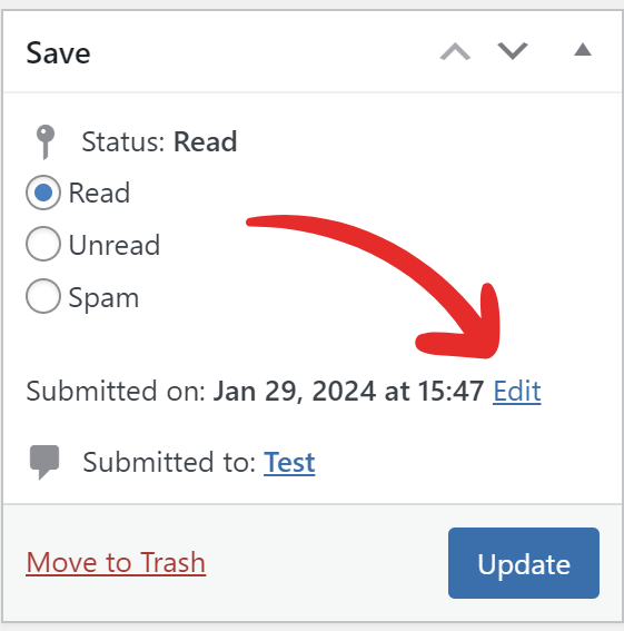 Change a submission date screenshot 3