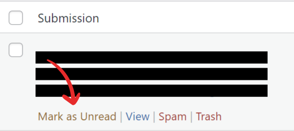 Mark a submission read/unread screenshot 2