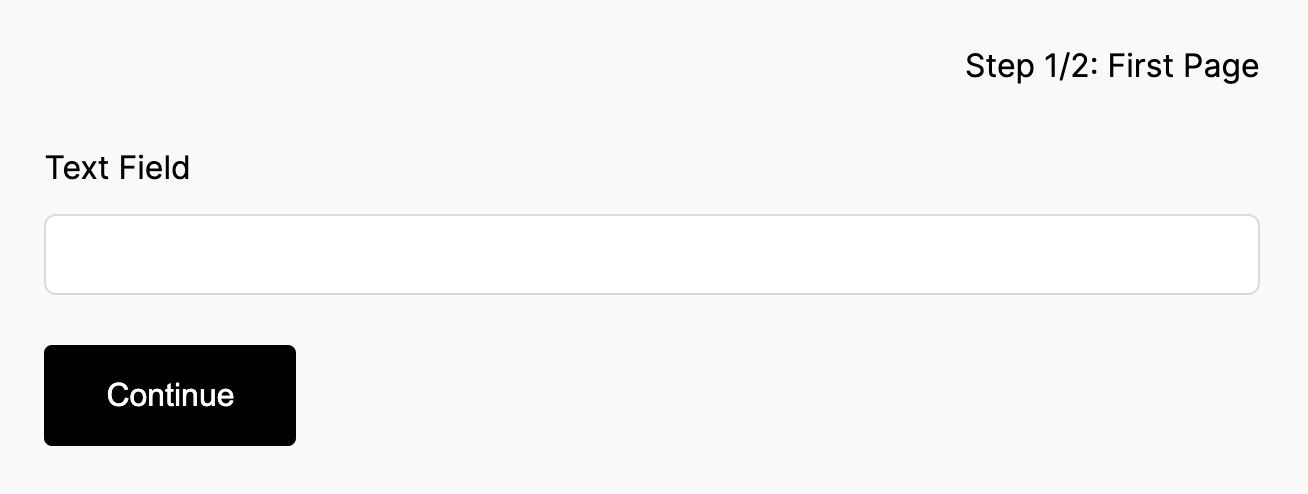Setting up multi-page forms using page break fields screenshot 2