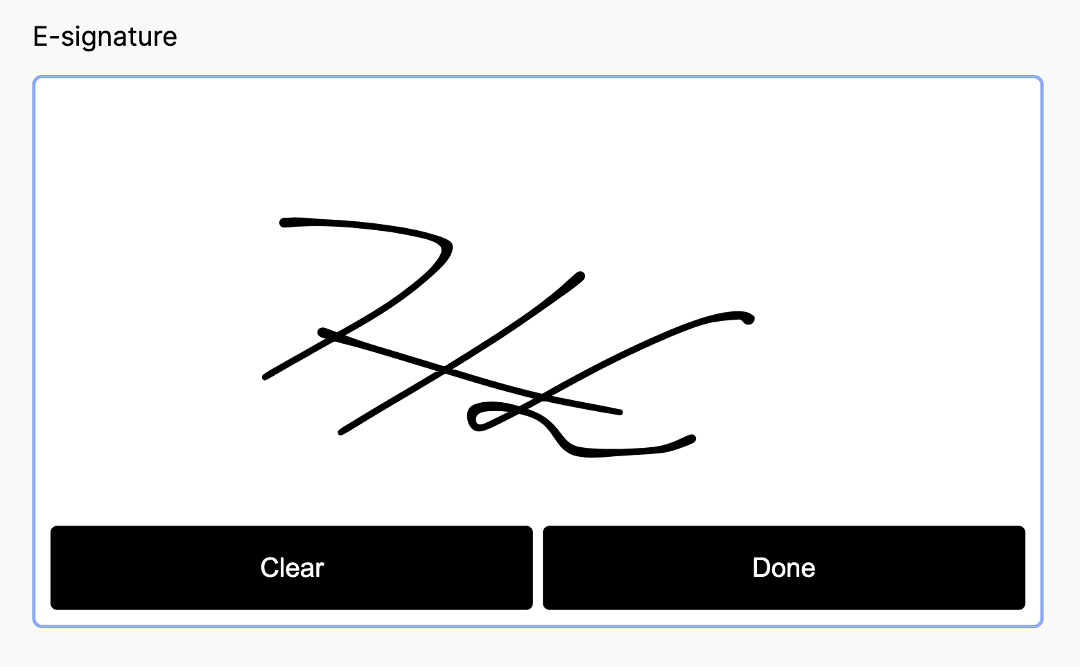 Setting up signature fields screenshot 2