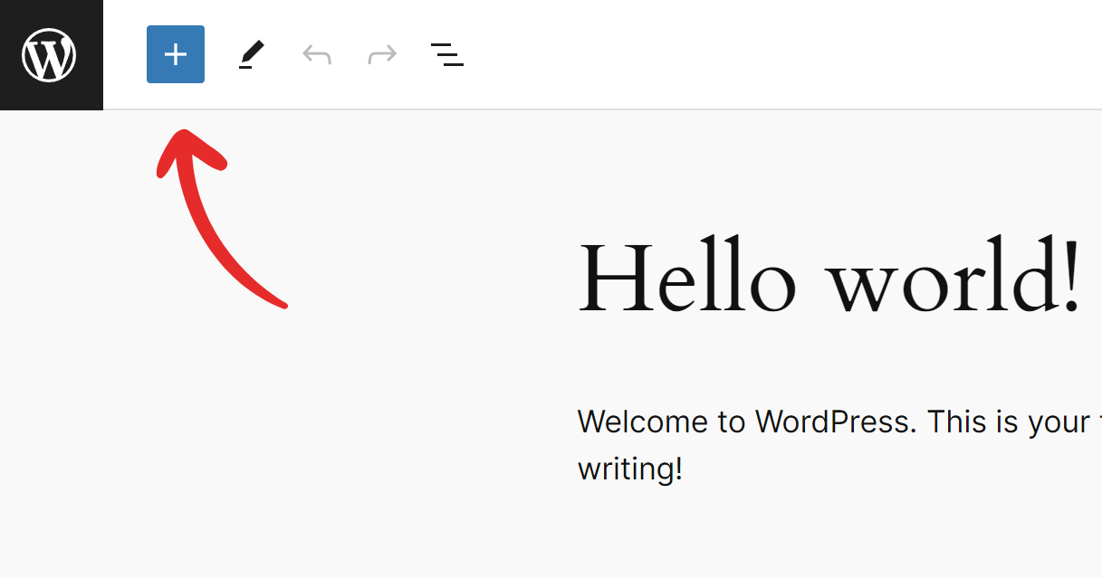 Add a form to a post, page screenshot 2