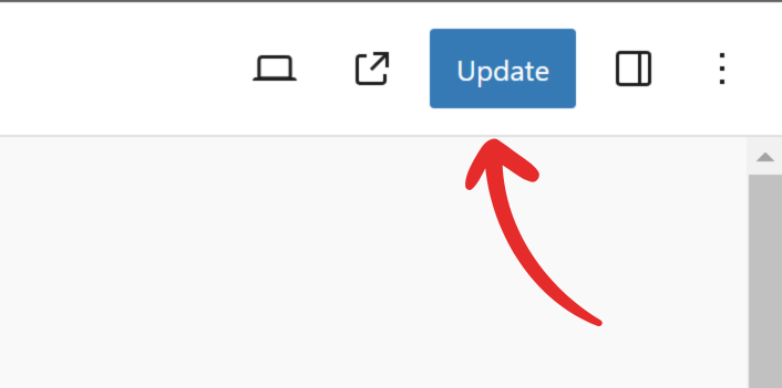 Remove a form from a post, page, or template screenshot 4